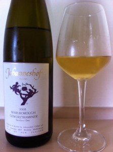 Johanneshof 2008 Dry Gewürztraminer